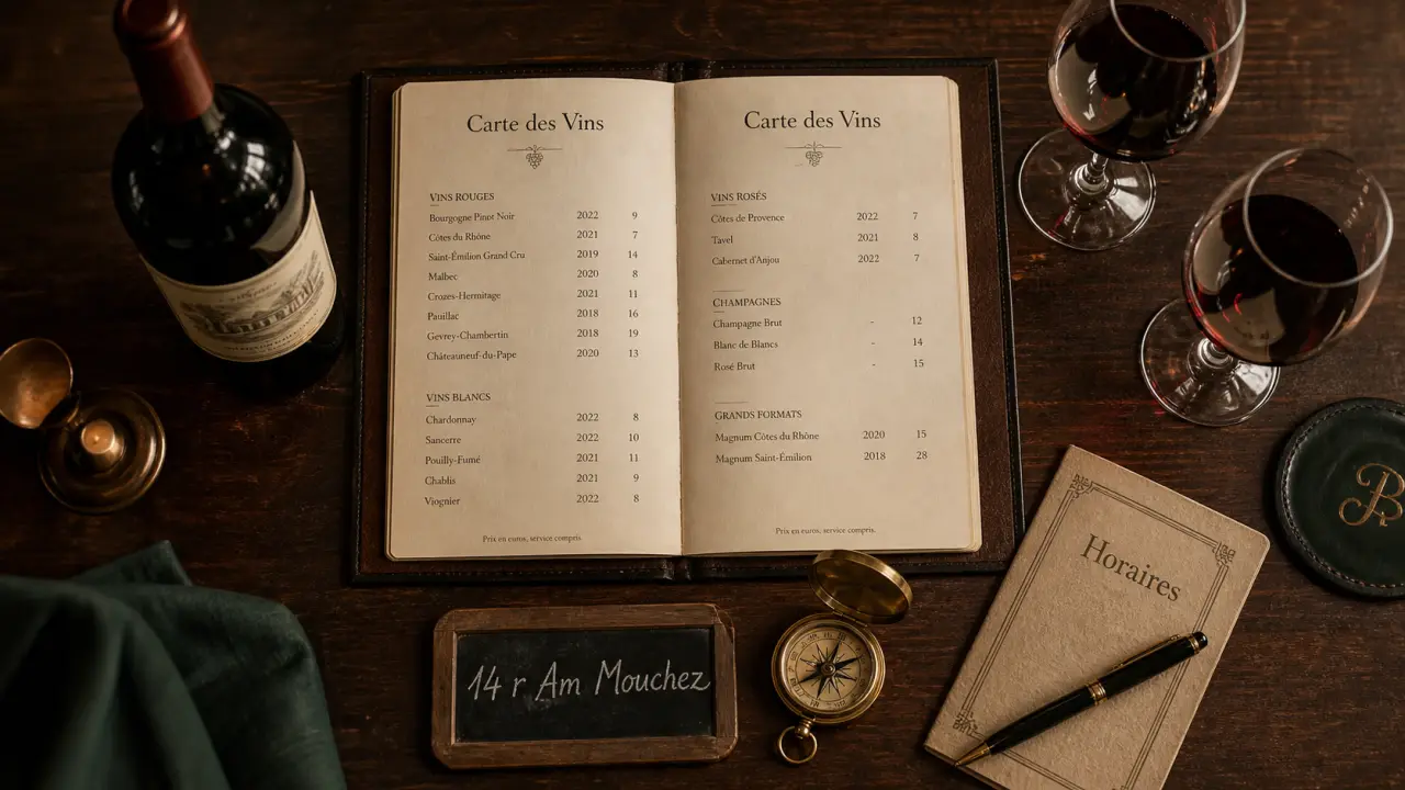 Photo du bar à vins a côté le bar à vins Paris 14 : carte à vins et horaires