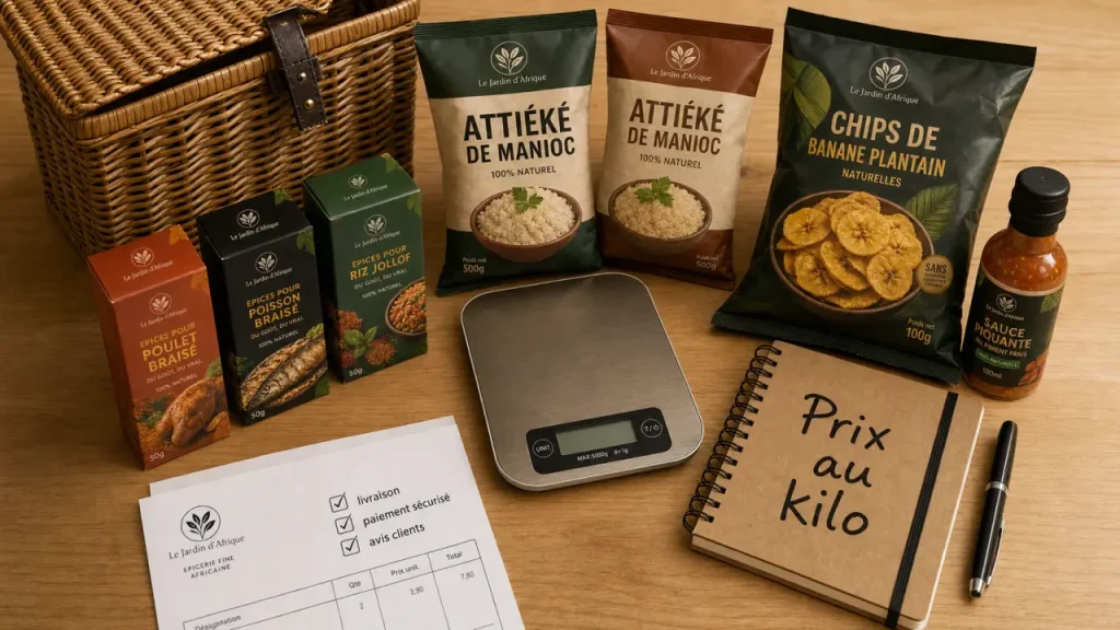 Épicerie africaine en ligne : authenticité, prix et livraison, les 3 critères à vérifier avant d’acheter