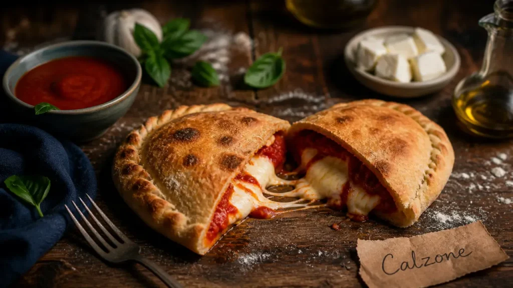 Chausson pizza italien : la recette authentique pour une croûte croustillante et une garniture intacte