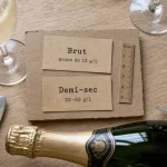 Difference brut et demi sec : brut <12 g/L, demi-sec 32–50 g/L