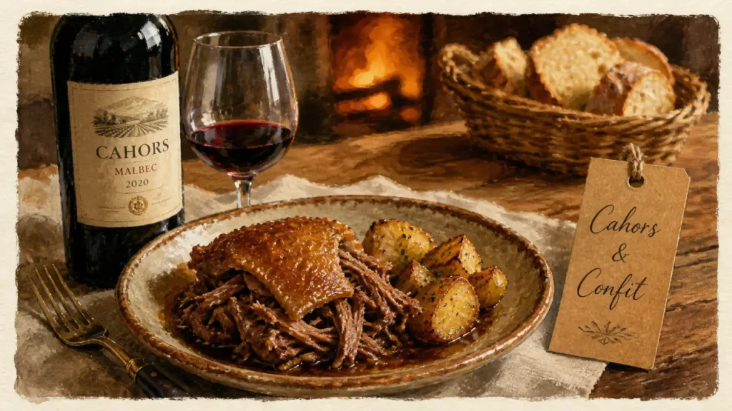Quel vin avec un confit de canard ? Les rouges du Sud-Ouest qui marchent à coup sûr