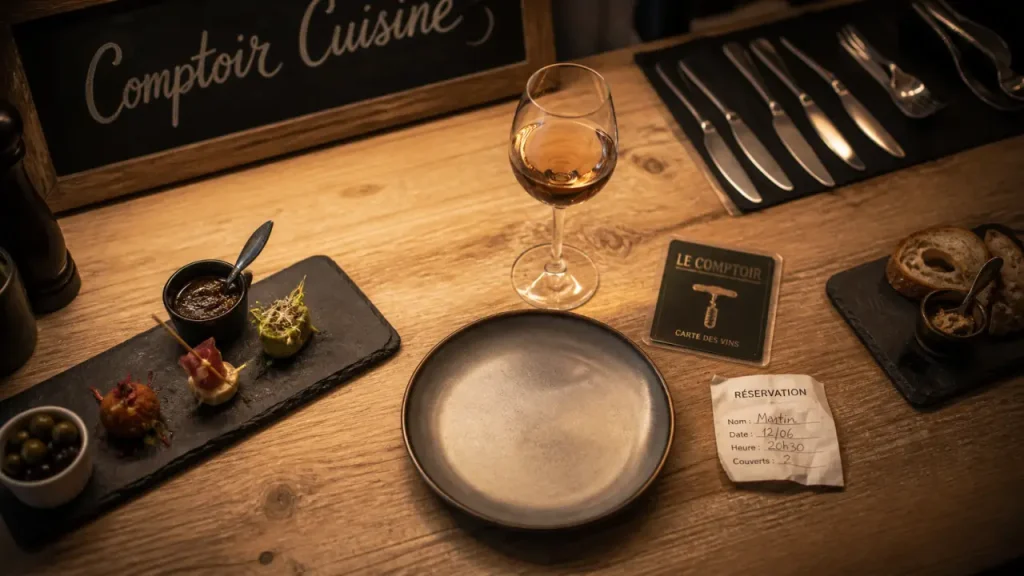 Restaurant comptoir à Bordeaux : bien choisir l’horaire, la place et l’ambiance