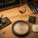 Restaurant comptoir cuisine bordeaux : comptoir et ambiance