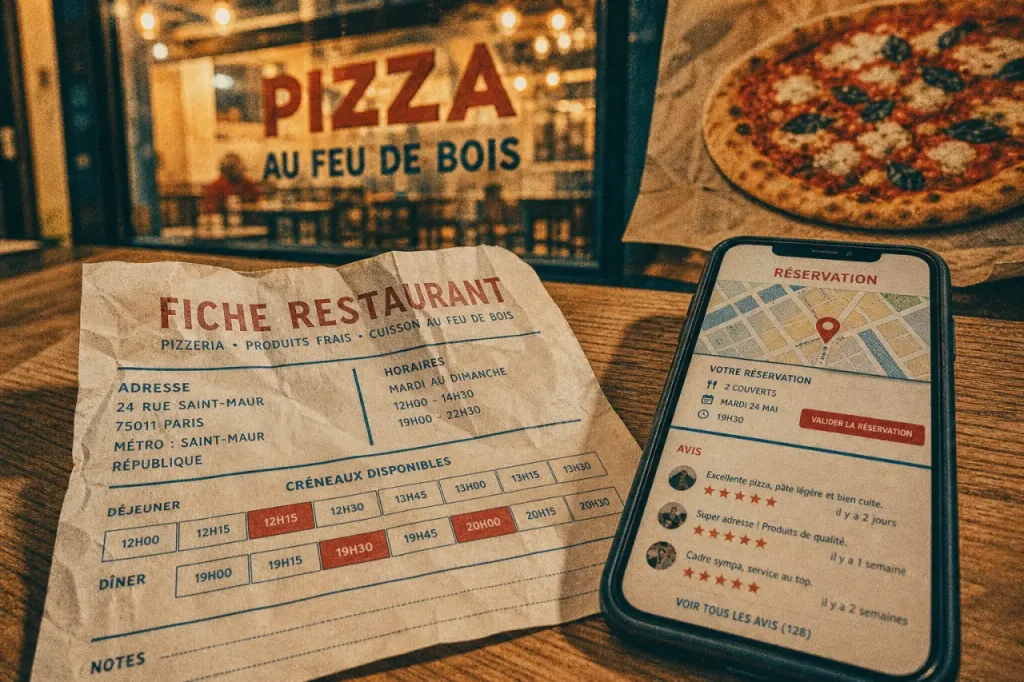Magnà Pizza à Paris : la fiche utile pour réserver sans se tromper