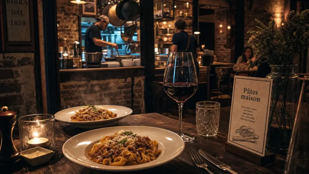 Rufino Osteria à Copenhague, des pâtes fraîches, des vins italiens et un cadre historique à Christianshavn