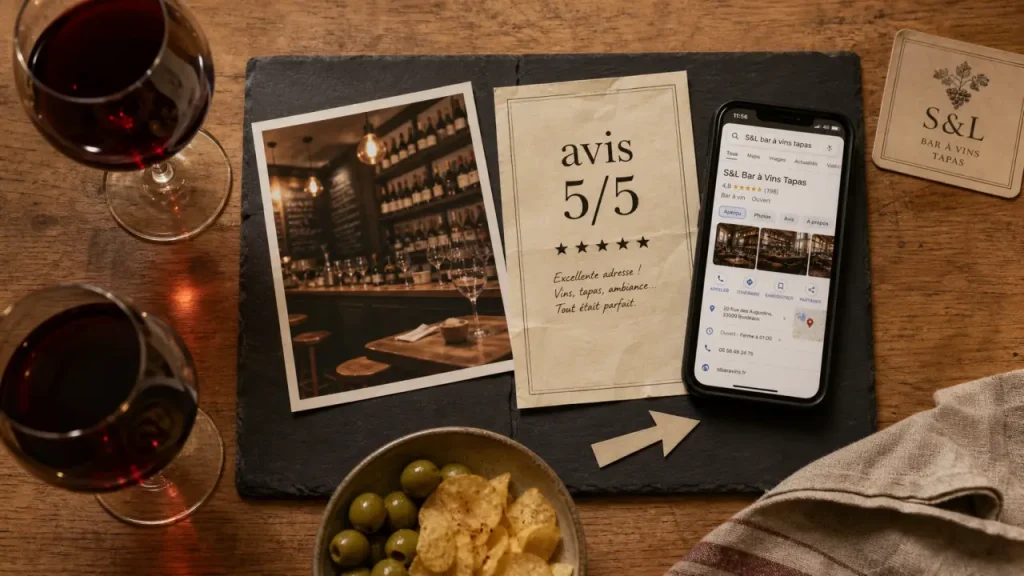 S&L restaurant, bar à vins et tapas : avis 5/5, réservation et bons réflexes