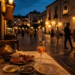 Tradition italienne : aperitivo et passeggiata au coucher du soleil