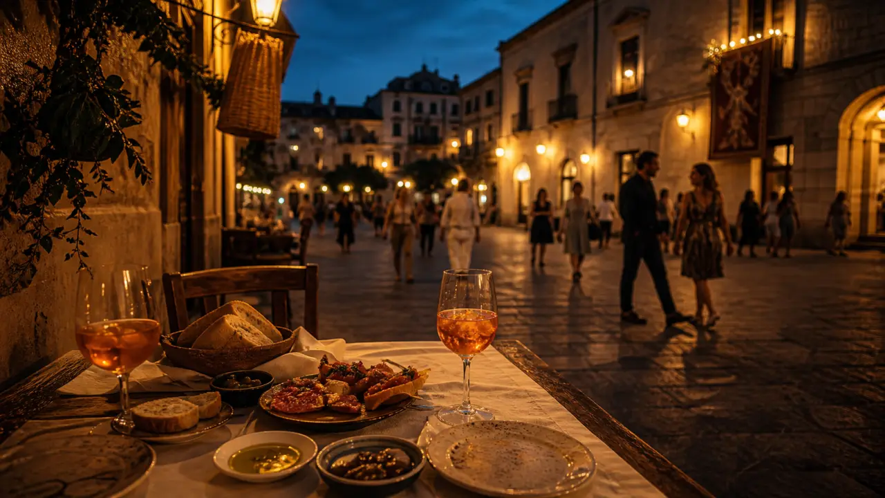 Tradition italienne : aperitivo et passeggiata au coucher du soleil