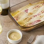 Accord mets vins endives au jambon : gratin béchamel et jambon, vin blanc