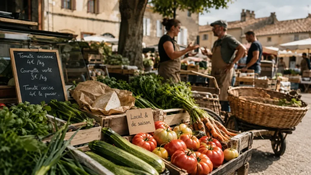 Producteurs locaux du Gers : marchés, fermes et paniers pour acheter juste