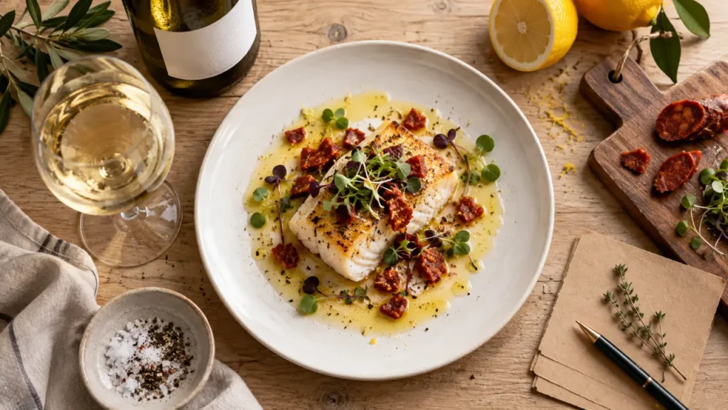 Cabillaud : le vin blanc sec s’accorde à la cuisson et à la sauce