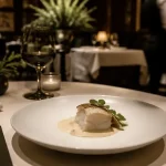 Restaurant gastronomique définition : couvert dressé dans un restaurant gastronomique