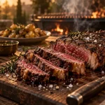 Restaurant viande Alsace : côte de bœuf grillée