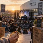 Street food concert dijon : tacos et DJ au Zénith