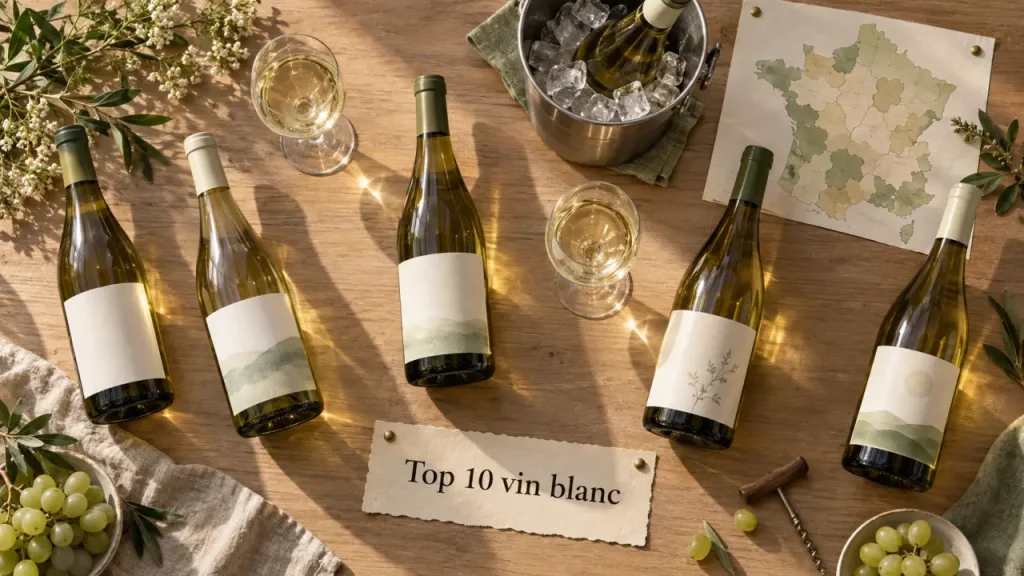 Vin blanc : dix bouteilles, cinq régions et le bon accord pour chaque repas