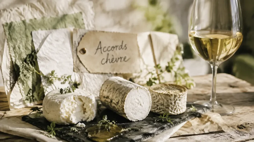 Vin avec fromage de chèvre : pourquoi le blanc vif domine, et quand le rouge passe