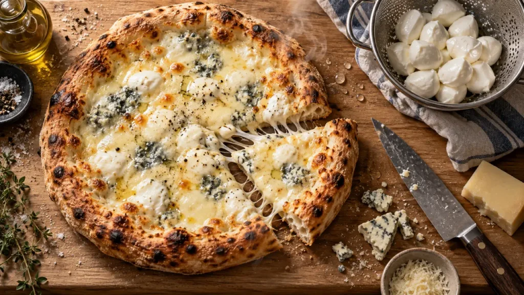 Le meilleur fromage sur pizza dépend de la fonte, de l’humidité et de la garniture