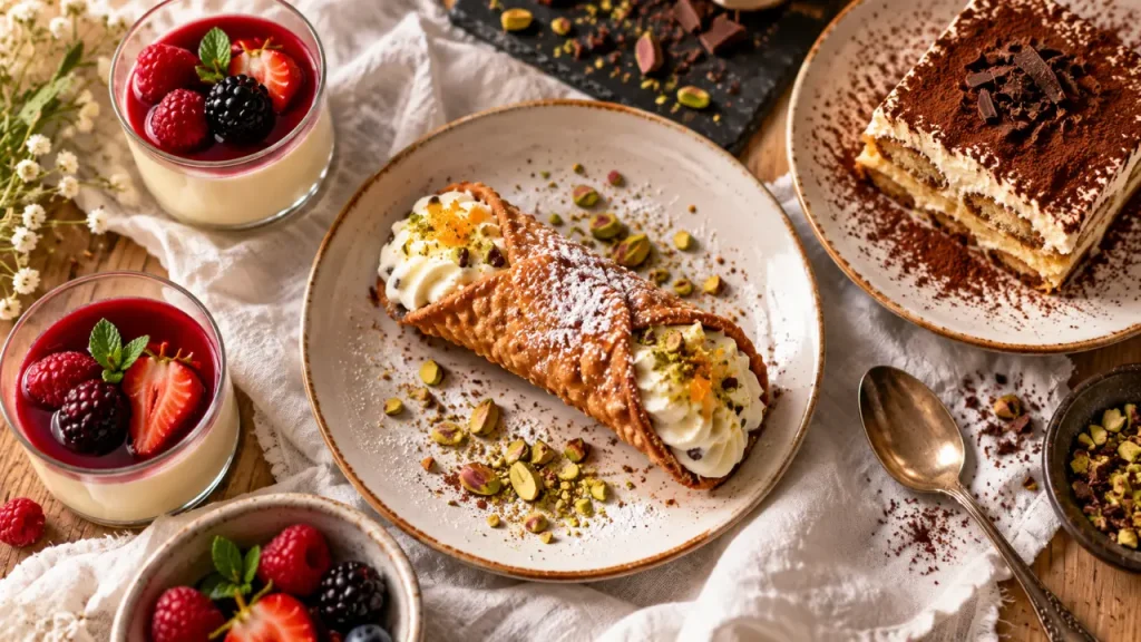 Pâtisserie italienne : du croquant des cannoli au moelleux du panettone