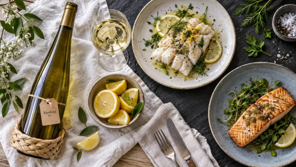 Quel vin d’Alsace avec du poisson ? Le bon cépage selon la cuisson, la sauce et la texture