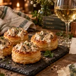 Quel vin servir avec un vol-au vent : vin blanc avec vol-au-vent aux champignons