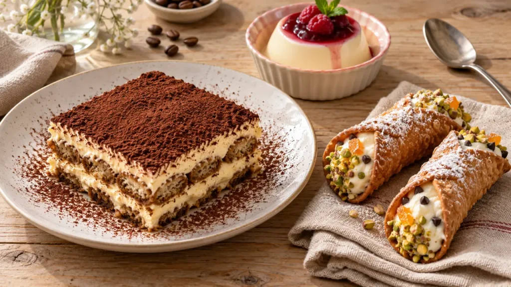 Quelle spécialité italienne sucrée choisir ? Crèmes, biscuits et douceurs de fête